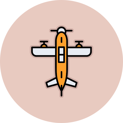 Seaplane Generic color lineal-color icon