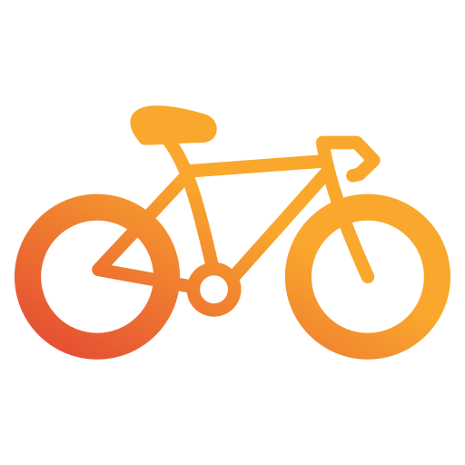 bicicleta bici Generic gradient fill icono