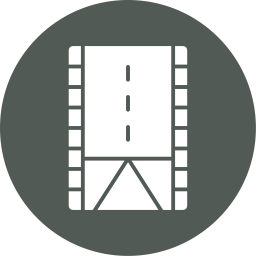 Runway Generic color fill icon