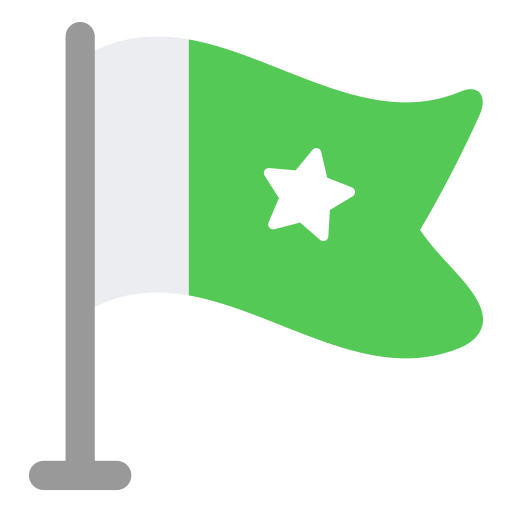 bandera Generic color fill icono