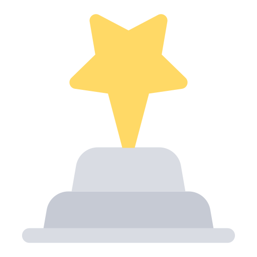 Star trophy Generic color fill icon