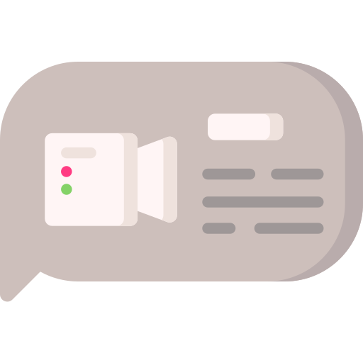 video-chat Special Flat icon