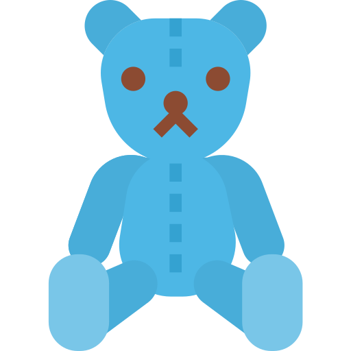 Teddy bear Aphiradee (monkik) Flat icon