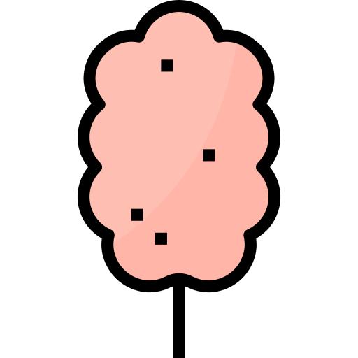Cotton candy Aphiradee (monkik) Lineal Color icon