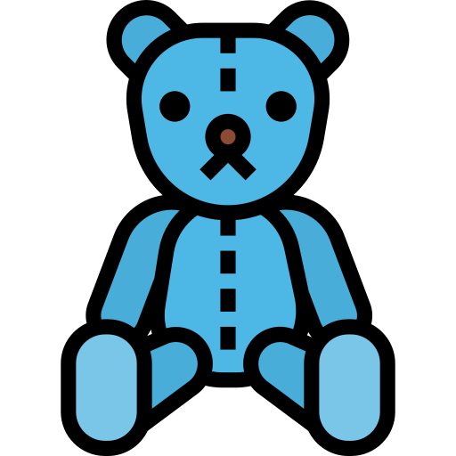 teddybär Aphiradee (monkik) Lineal Color icon