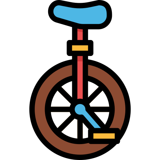 monocykl Aphiradee (monkik) Lineal Color ikona