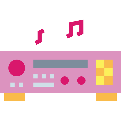 Radio Smalllikeart Flat icon