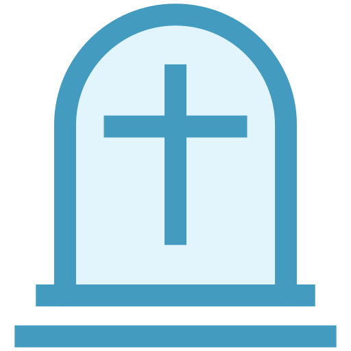 cementerio Generic color lineal-color icono