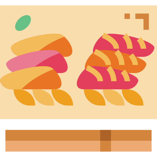 Sashimi Smalllikeart Flat icono