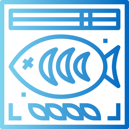 Fish Smalllikeart Gradient icon