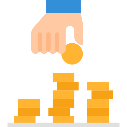 Investment Aphiradee (monkik) Flat icon