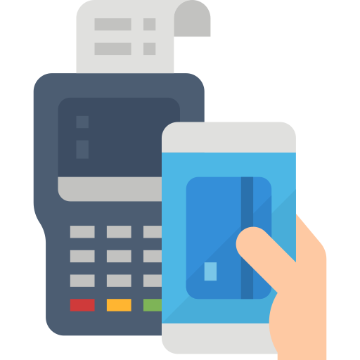 Mobile payment Aphiradee (monkik) Flat icon