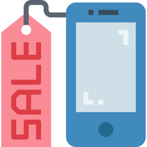 smartphone Smalllikeart Flat icona