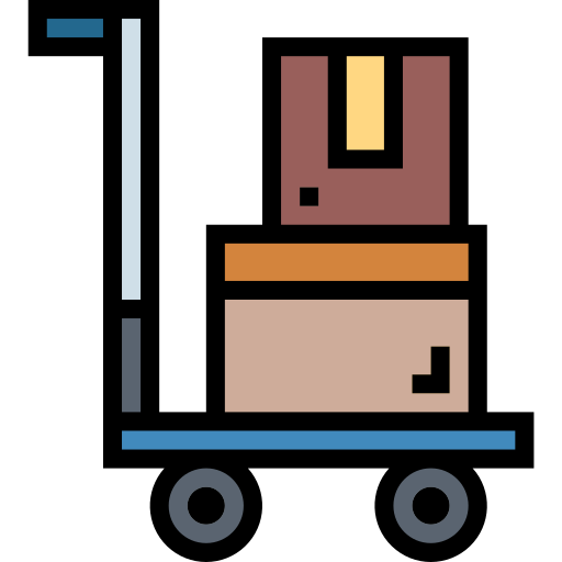 Trolley Smalllikeart Lineal Color icon