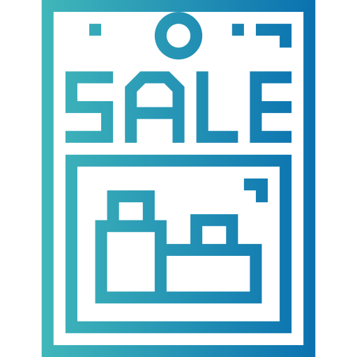 Sale Smalllikeart Gradient icon