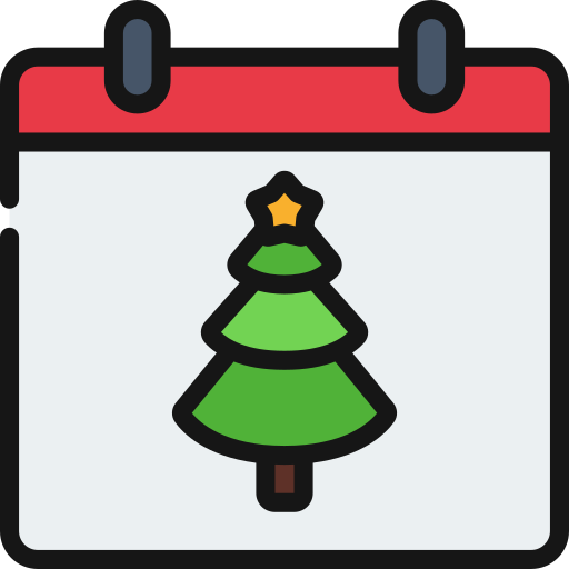 Christmas day Juicy Fish Lineal color icon