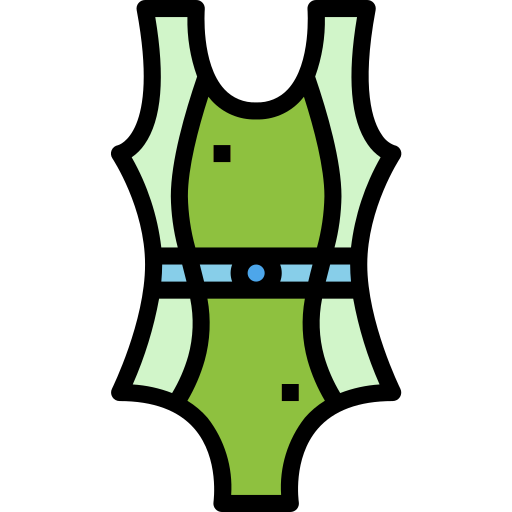 Swimming suit Smalllikeart Lineal Color icon