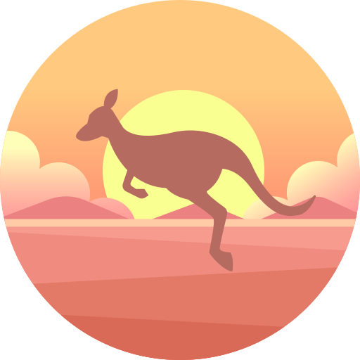 kangoeroe Generic Circular icoon