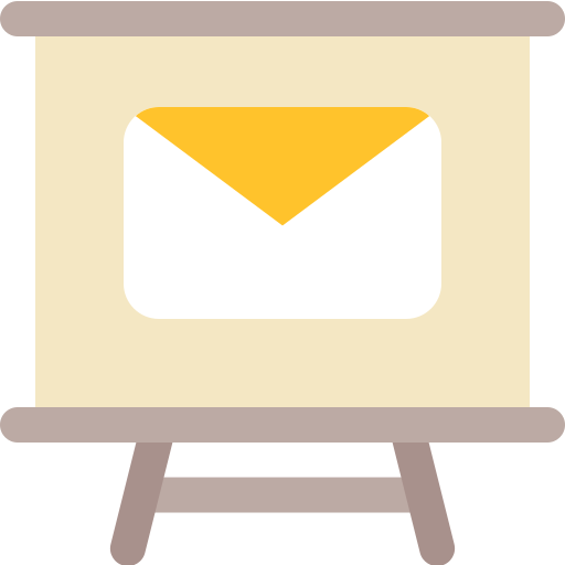 Envelope Pixelmeetup Flat icon