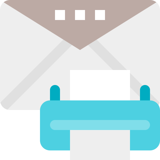 e-mail Pixelmeetup Flat icoon