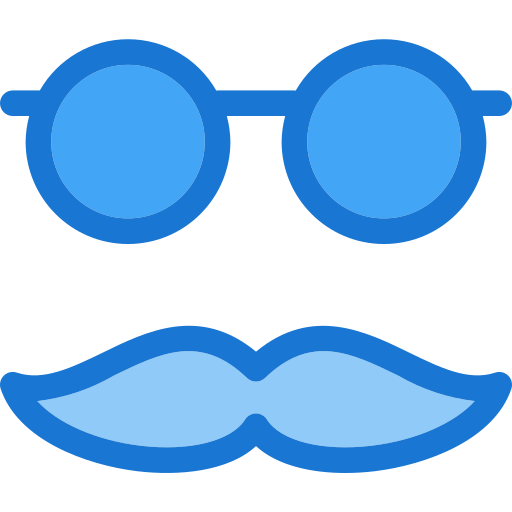 Glasses Deemak Daksina Blue icon