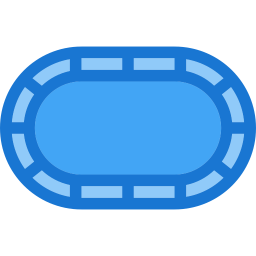 Poker table Deemak Daksina Blue icon