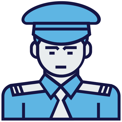 policja Generic color lineal-color ikona