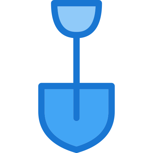 Shovel Deemak Daksina Blue icon