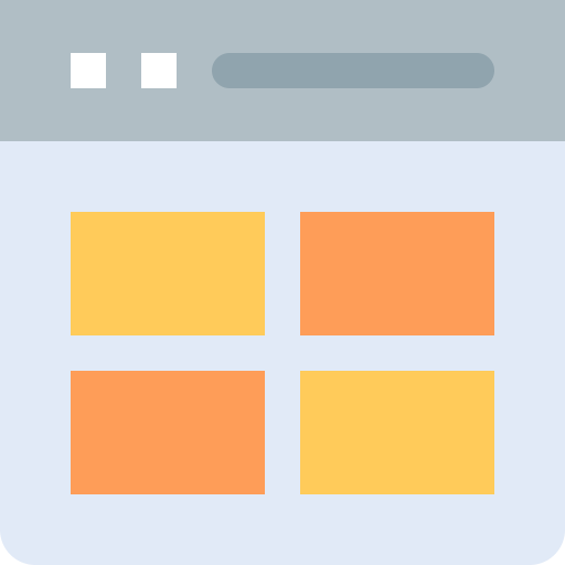 browser Pixelmeetup Flat icon