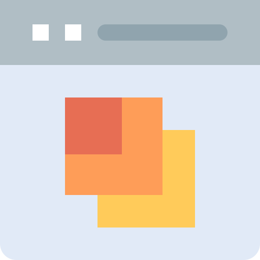 윈도우 Pixelmeetup Flat icon
