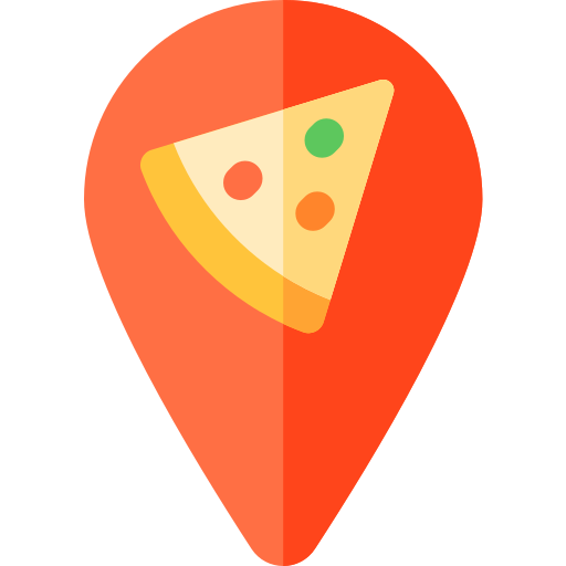 Pizza Basic Rounded Flat icon