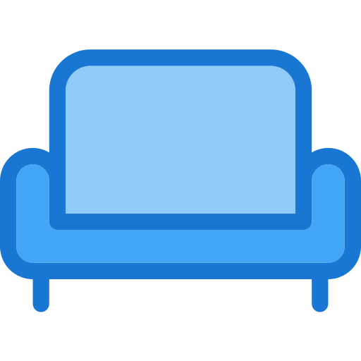 couch Deemak Daksina Blue icon