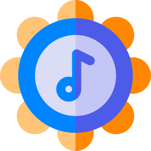 tambourin Basic Rounded Flat icon