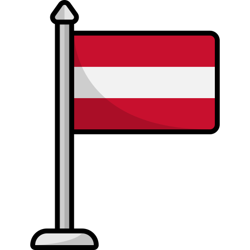 Österreich flagge Generic color lineal-color icon