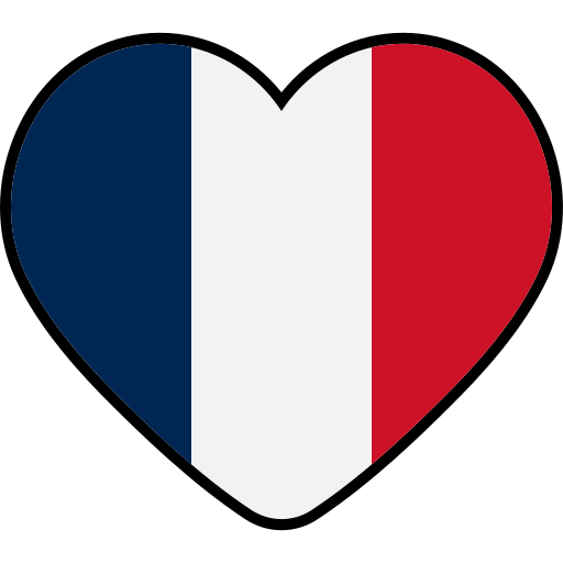 drapeau français Generic color lineal-color Icône