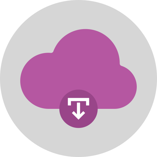 Cloud access Generic color fill icon