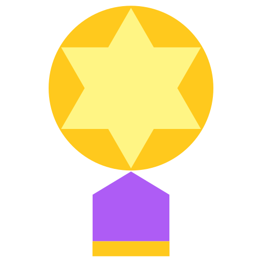 Medal Generic color fill icon