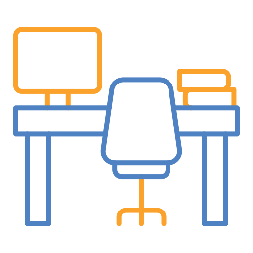 Desk Generic color outline icon