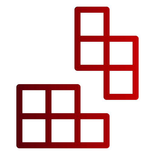 テトリス Generic gradient outline icon