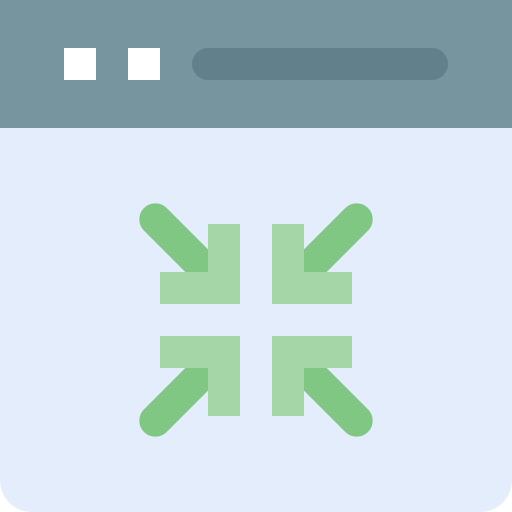 Minimize Pixelmeetup Flat icon
