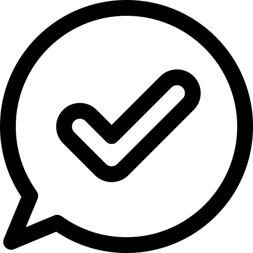 succès Basic Rounded Lineal Icône