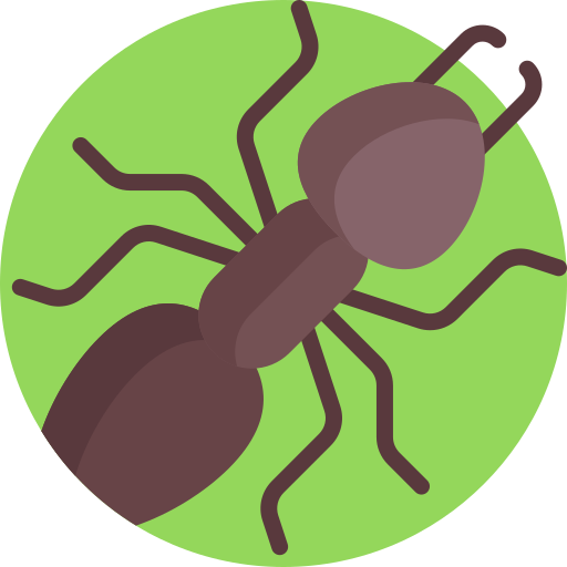 Ant Detailed Flat Circular Flat icon