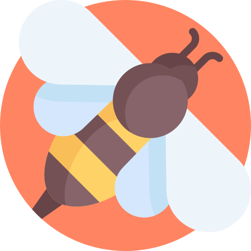 Bee Detailed Flat Circular Flat icon