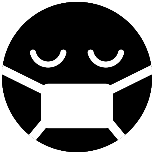 schutzmaske Generic black fill icon