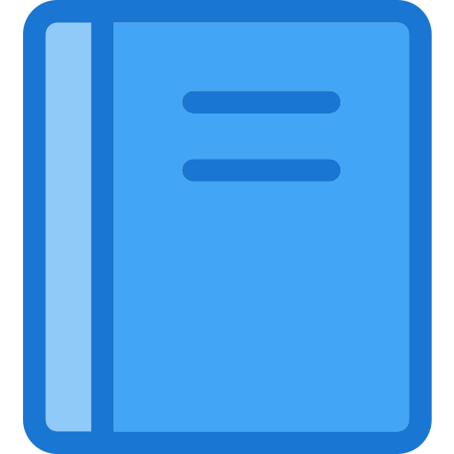 Notebook Deemak Daksina Blue icon