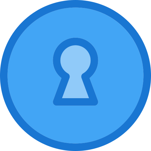 Keyhole Deemak Daksina Blue icon