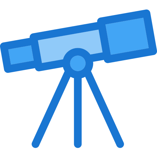 telescoop Deemak Daksina Blue icoon