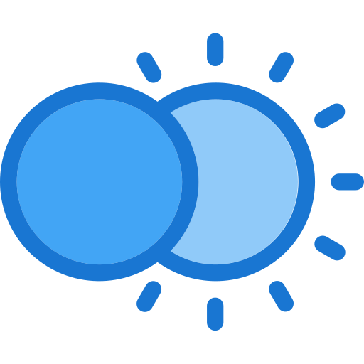 日食 Deemak Daksina Blue icon