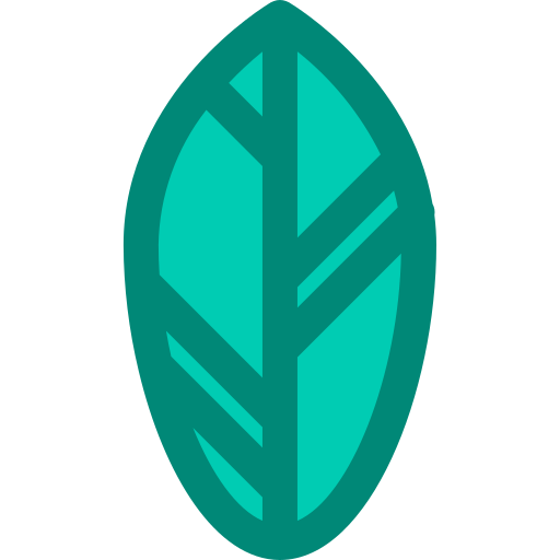 Leaf Berkahicon Lineal Color icon