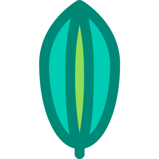 Leaf Berkahicon Lineal Color icon